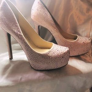 Jessica Simpson Rhinestone Heels